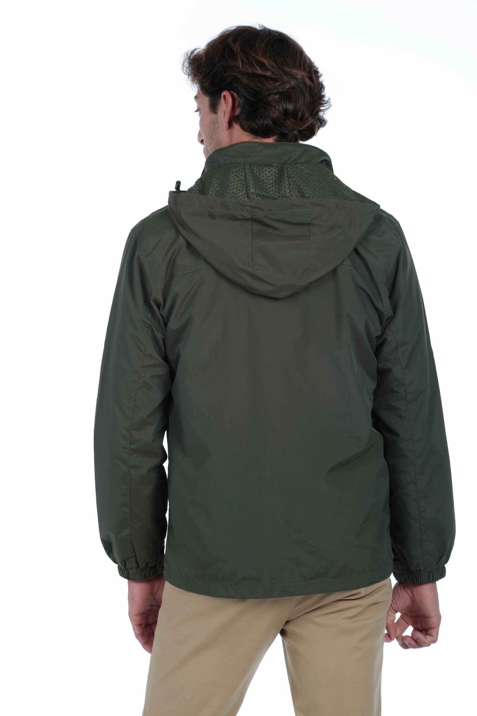 The Time of Bocha - Wholesale Windbreaker - Men's - Men's Windbreaker Army The Time Of Bocha QI1PARMY-GREEN1