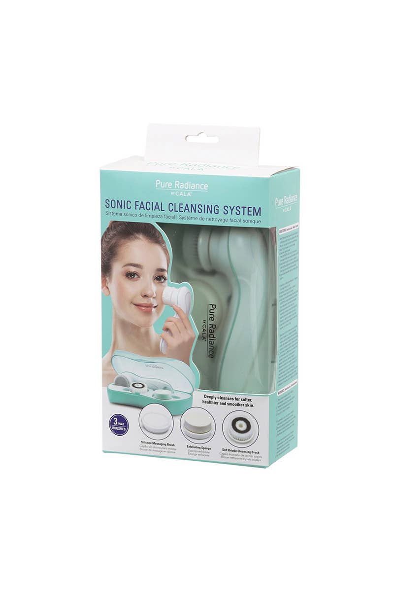 CALA 67501 Sonic Facial Cleansing System Mint - 3pc