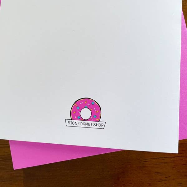 Stone Donut Design, LLC – Großhandel Geburtstagskarten – Schöne Geburtstag Lippenstift Influencer-Karte