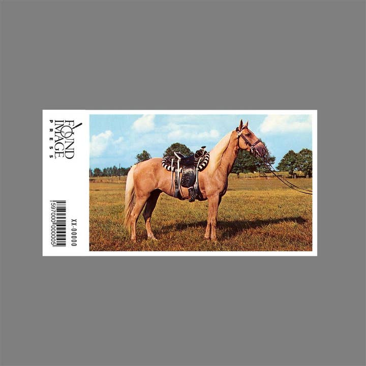 Found Image Press - Wholesale Sticker - Sticker EQ-133 Palomino1
