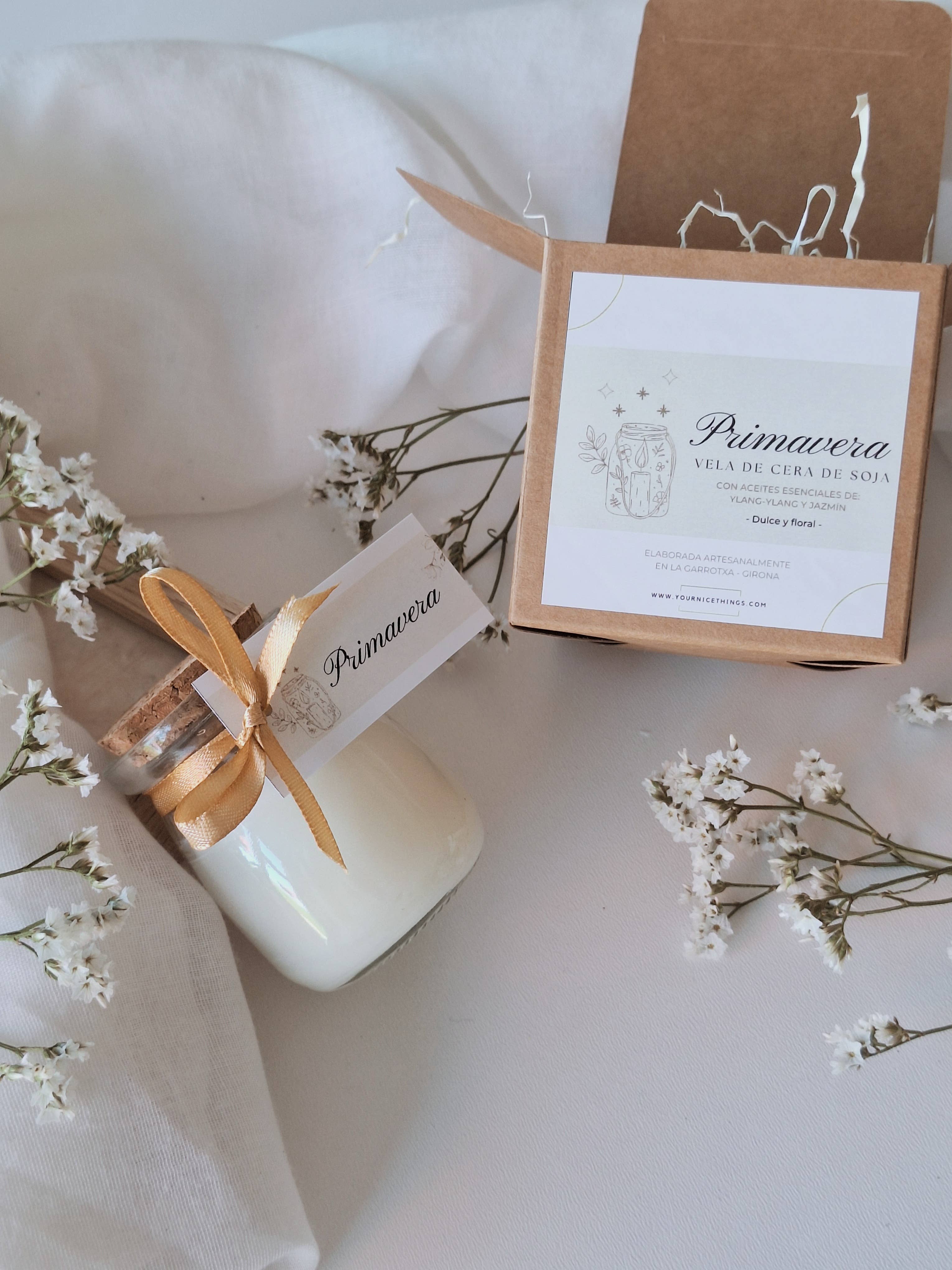 Your Nice Things - Candles - - Wholesale Jar/Filled Candle - Soy candle in glass jar ylang-ylang and jasmine1