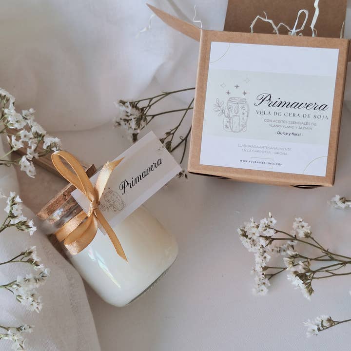 Your Nice Things - Candles - - Wholesale Jar/Filled Candle - Soy candle in glass jar ylang-ylang and jasmine1