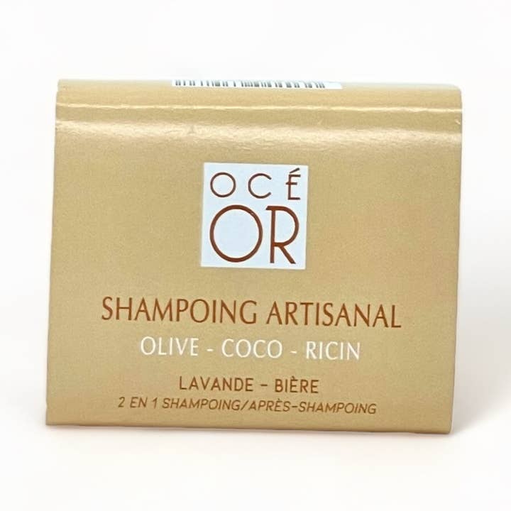 Champú sólido hecho a mano con cerveza de lavanda orgánica para venta al por mayor de Océ Or