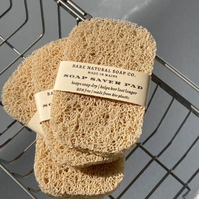 Bare Natural Soap Co - Wholesale Bath Soap Dish - Soap Saver Pad | Eco-Friendly Soap Saver0