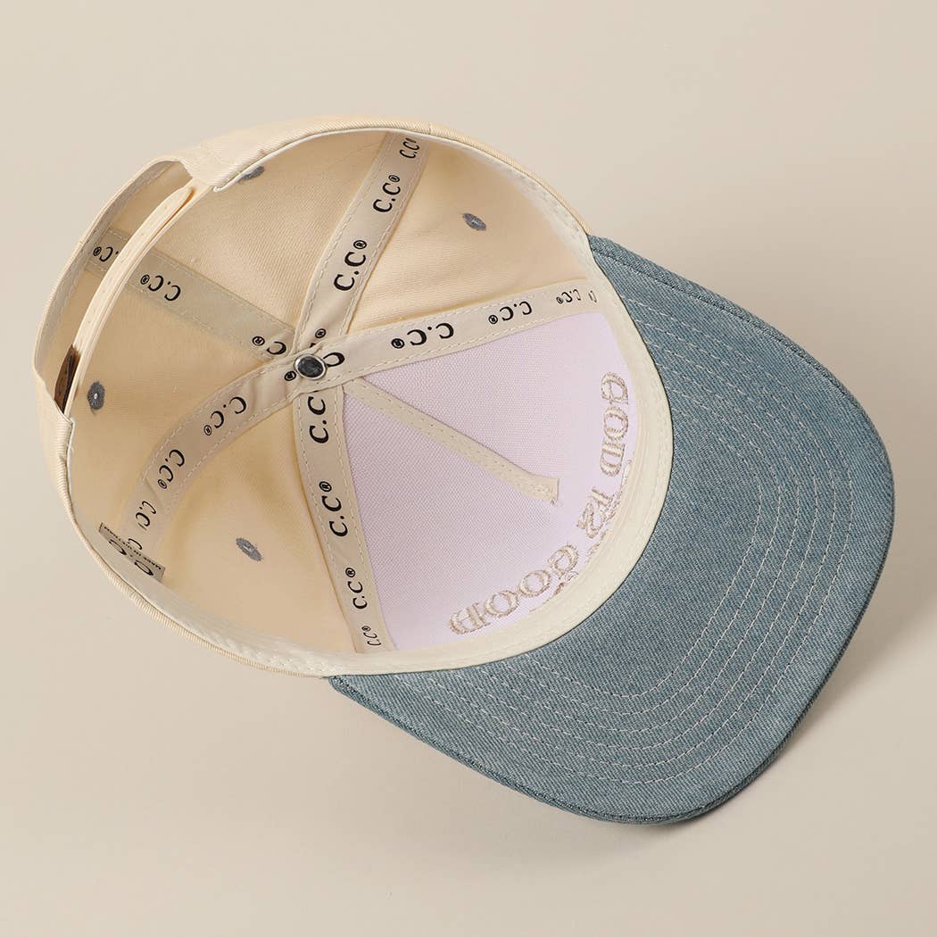 Fashion City - Wholesale Truckerpet - Uniseks - God Is Altijd Goed Borduurwerk Truckerpet9