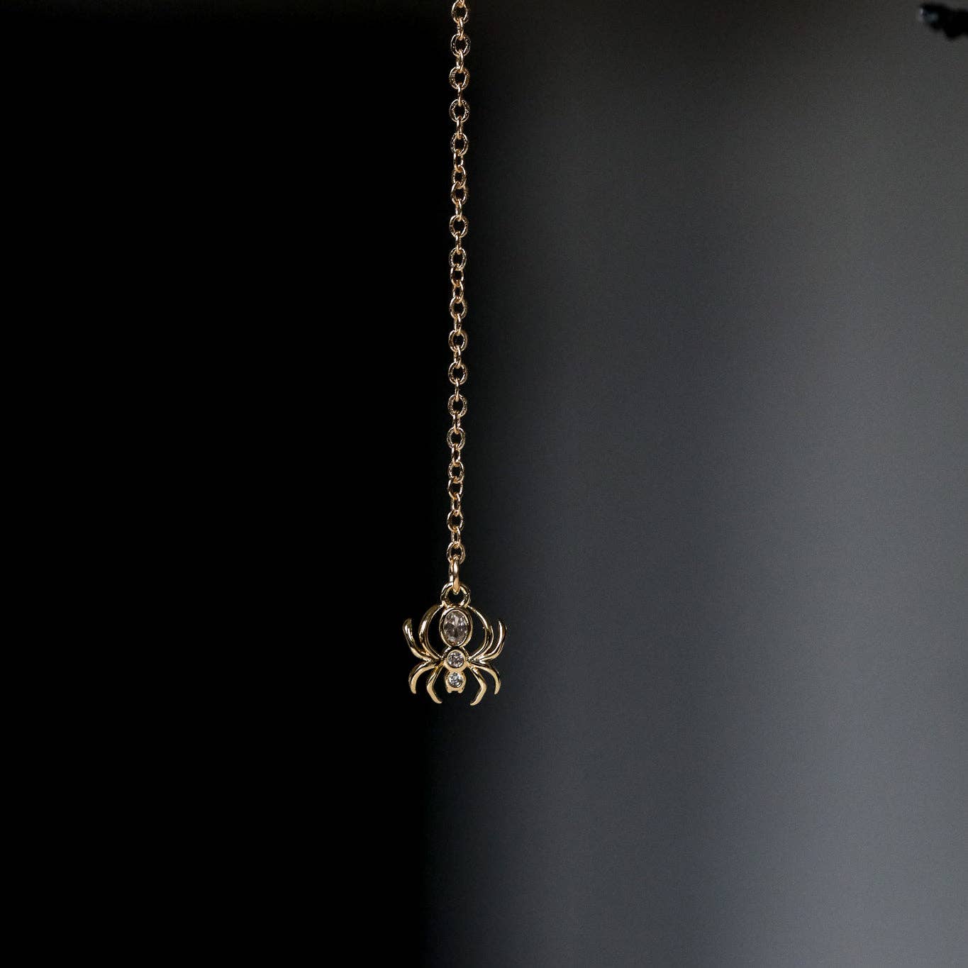 The Gilded Witch - Wholesale Y-Neck/Lariat Necklace - Gossamer Guardian Spider Lariat: Halloween Jewelry6