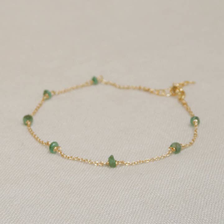 May Emerald Birthstone Bracelet for wholesale by Dogeared