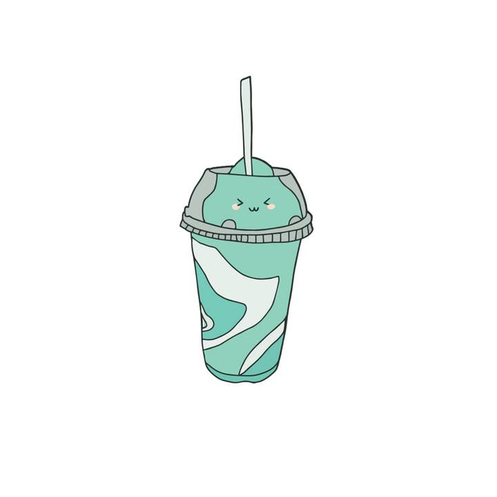 Baja Blast Sticker for wholesale by Alina Walker Design