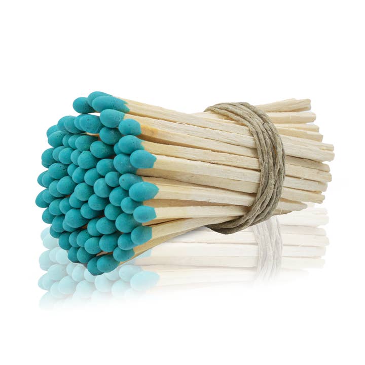 3" Light Green Tip Matchsticks - Bulk, Loose 100 pcs for wholesale by Chandler Studio