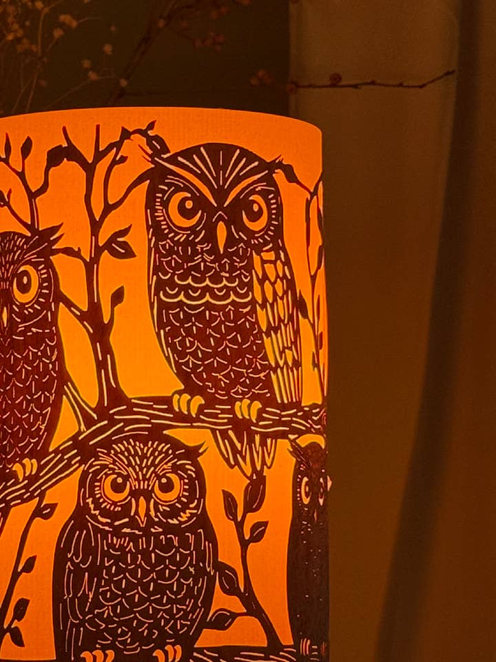 Forest Friends Lamp | Interior Mood Lighting, Owls, SmartLED for wholesale by Serene Lights