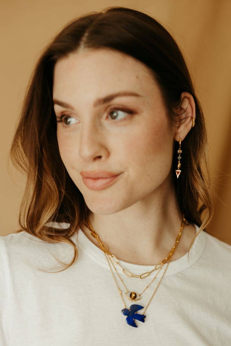 Sierra Winter Jewelry - Wholesale Halskettinghanger - Lover's Eye halsketting - Tijgeroog5