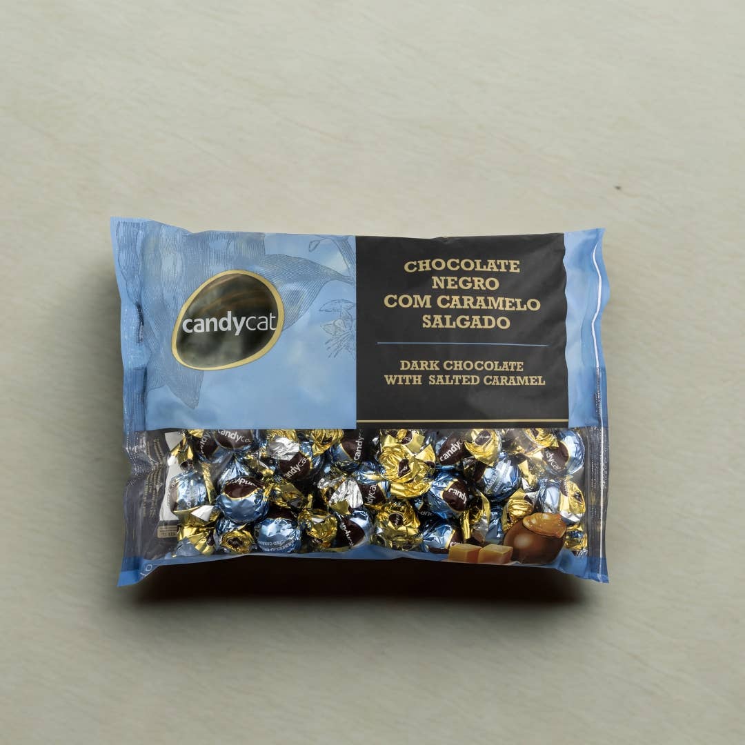 Candycat - Wholesale Chocolate Covered Sweets - Salted Caramel Bonbons - 1Kg