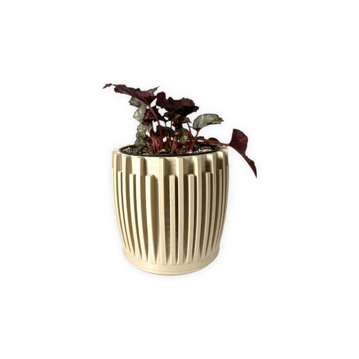 Leafprints.3d - Wholesale Plant Pot - The Leaf – 3 Inch Cover Pot (No Drainage)