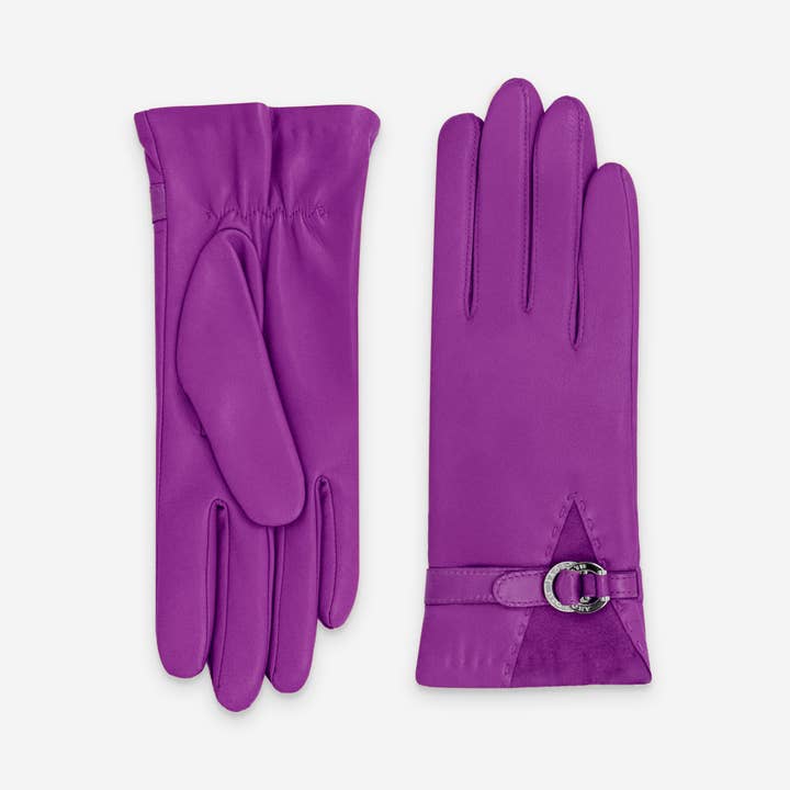 Glove Story - Wholesale Gloves - Women's - Lambskin Leather Gloves–Cashmere,Wool & Nylon Lining–21639CA16