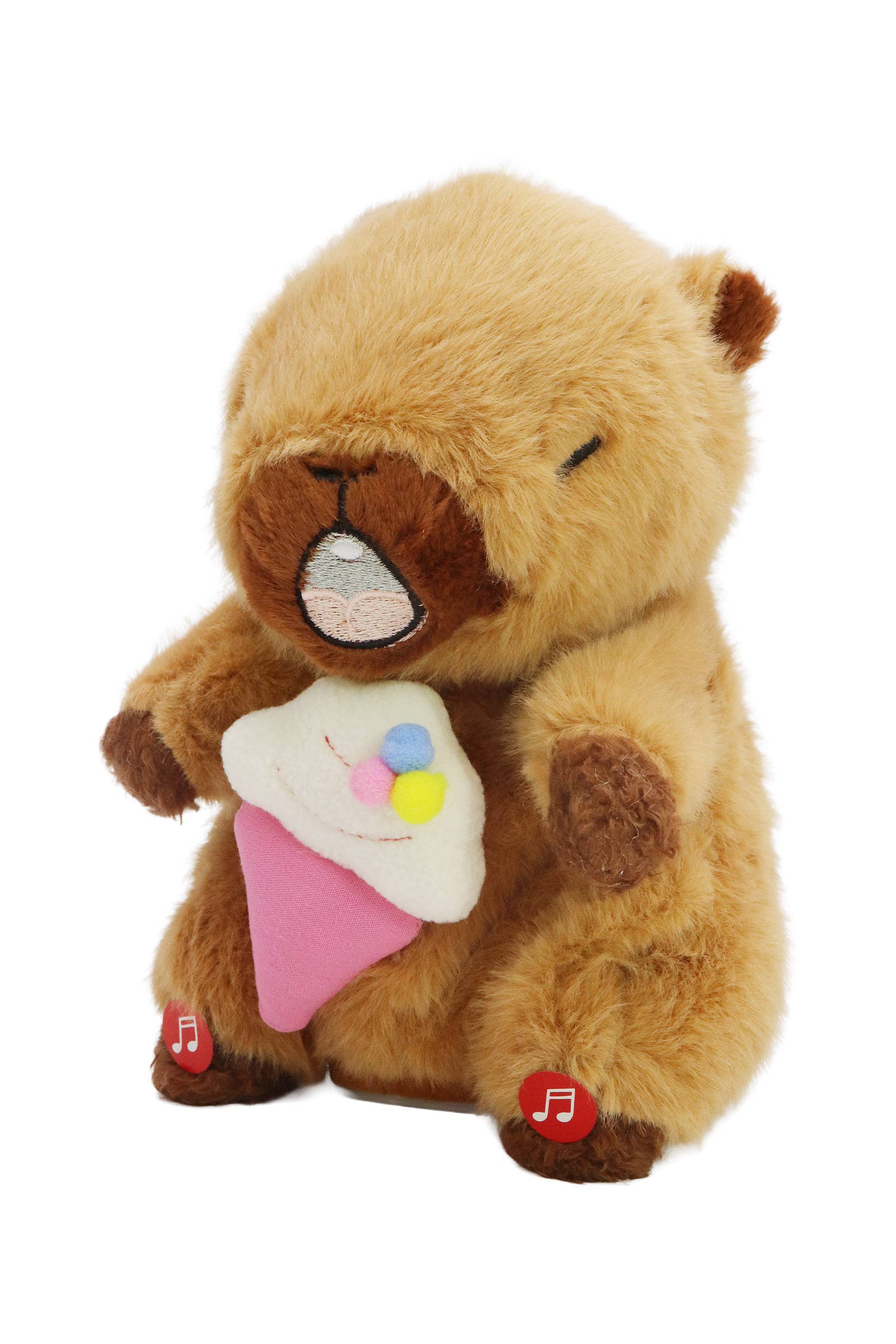 Assorted Capybara Sound Mimicking Dancing Toy for wholesale on Faire12