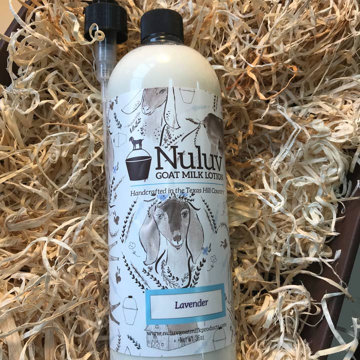 Nuluv Goat Milk Lotion 36-oz Family Size for wholesale by Nuluv Goat Milk Products