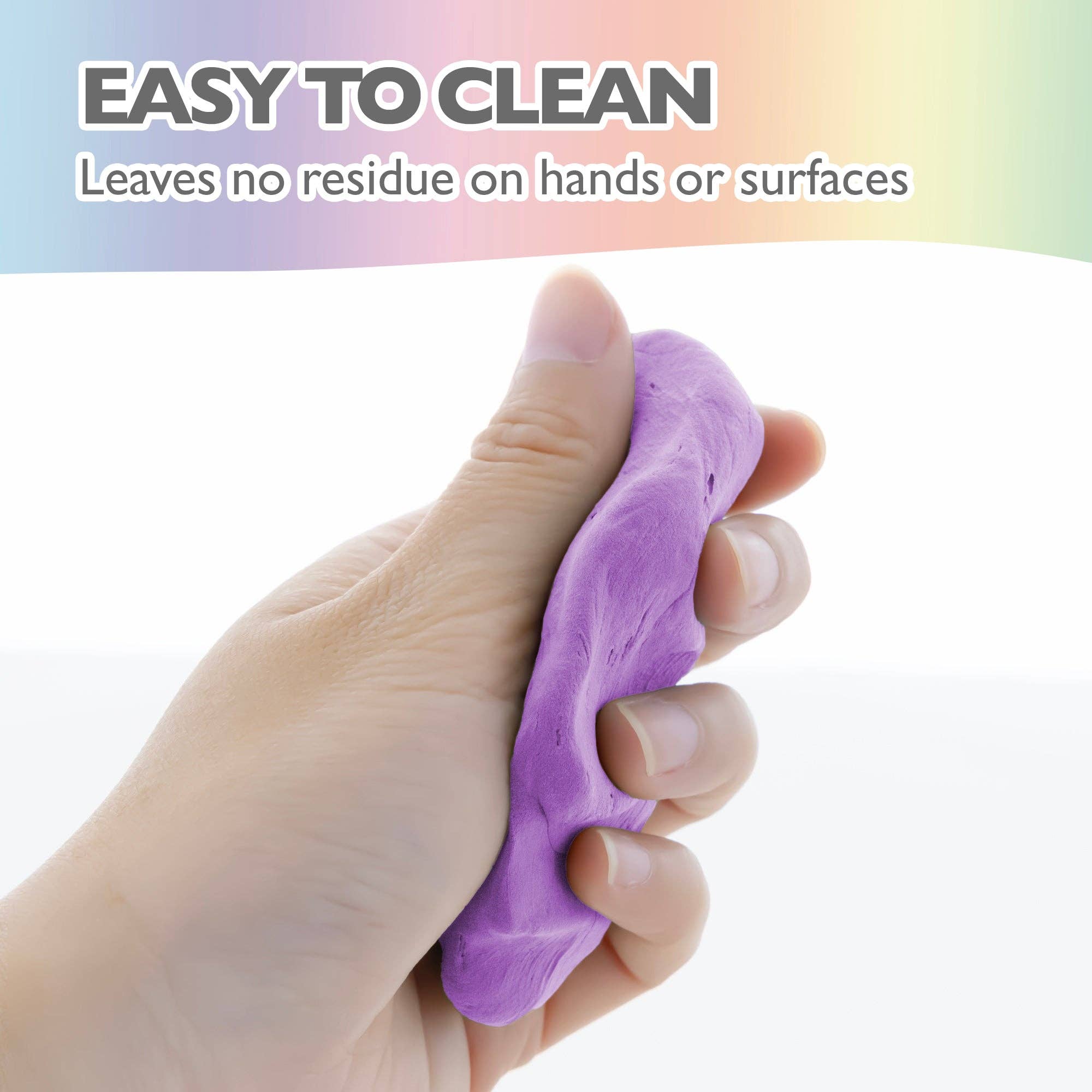 Luna Office Supply -  Everyday Essential - Wholesale Clay - Air Dry Modeling Clay 6 Pastel Color 0.5 Oz.2