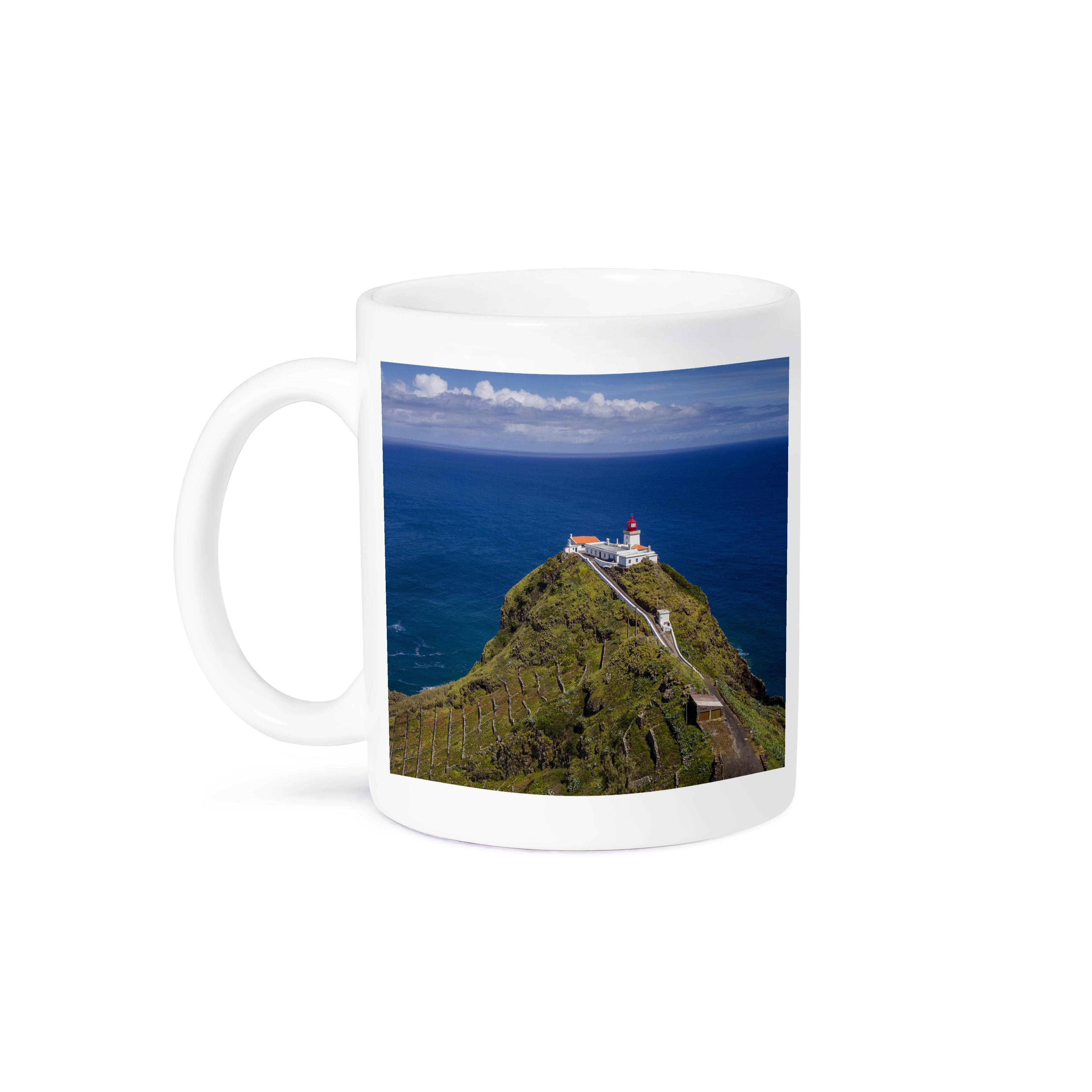 3dRose - Wholesale Coffee Mug - 3dRose, Portugal, Azores, Santa Maria Island, Ponta do Castelo lighthouse, Mug8