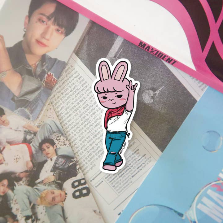 Riskit Design - Wholesale Sticker - KPOP 143 Transparent Vinyl Stickers