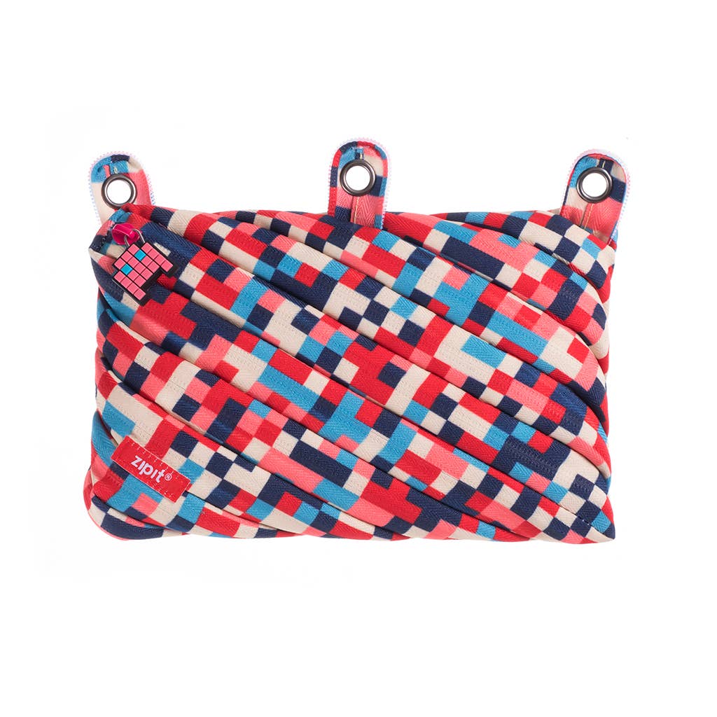 ZIPIT - Wholesale Pencil Case/Pouch - ZIPIT Pixel Corrugate Floor Display (47pcs) - Pencil Cases4