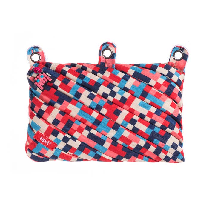 ZIPIT - Wholesale Pencil Case/Pouch - ZIPIT Pixel Corrugate Floor Display (47pcs) - Pencil Cases4