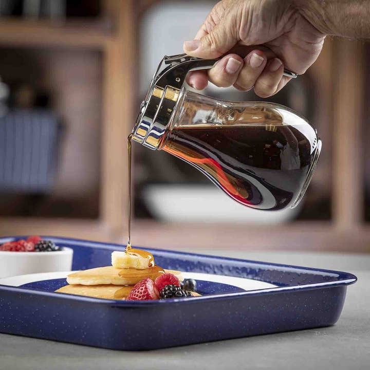 TableCraft Products Company - Wholesale Honey Pot - 14 oz Glass Syrup Dispenser3