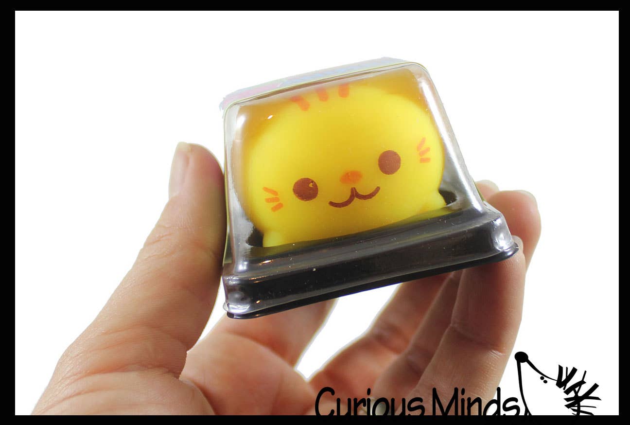 Curious Minds Toys - Wholesale Fidget Toy - Kids - 1 Soft Mini Kawaii Animal Stress Ball - Sensory Fidget Stres12