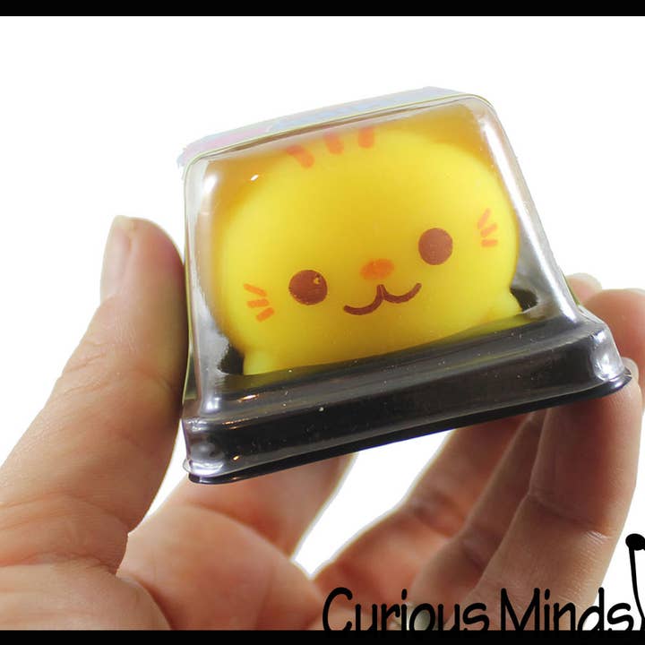 Curious Minds Toys - Vendita all'ingrosso Giocattolo fidget - Bambini - Pallina antistress mini morbida kawaii con animale - Giocattolo sensoriale fidget12