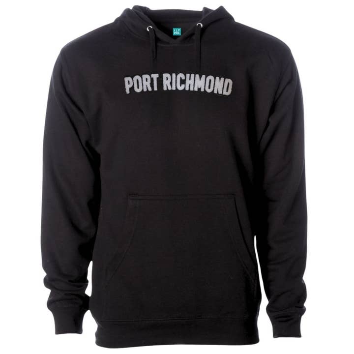 Sweat à capuche Port Richmond pour la vente par Tote Jawn