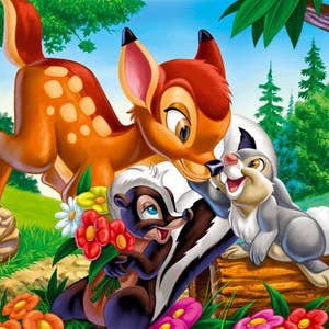 Forest Friends Round 40x40 for wholesale by Art for Anxiety