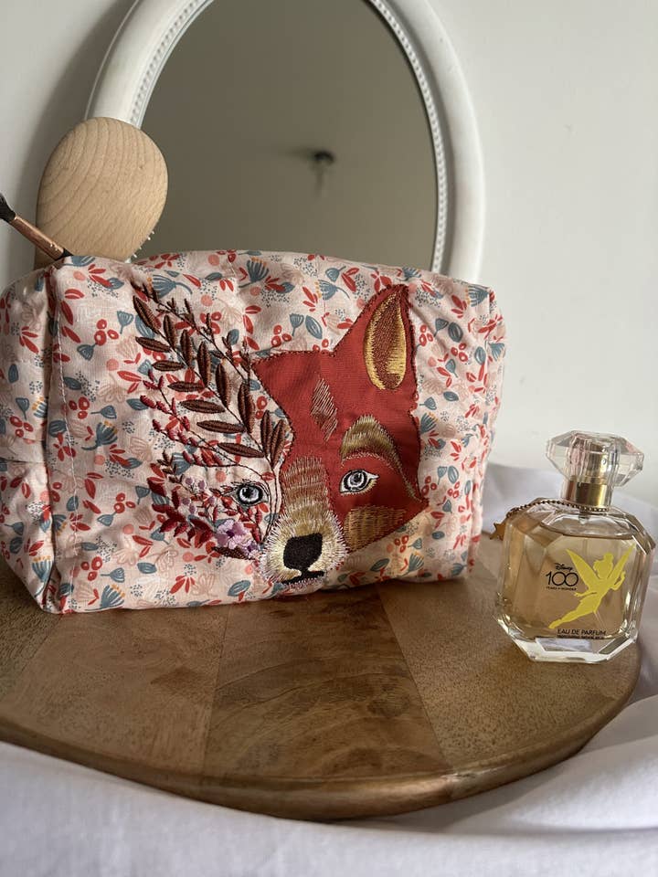 Renarde makeup taske for engroshandel hos Lilietcoco / Oursonautes