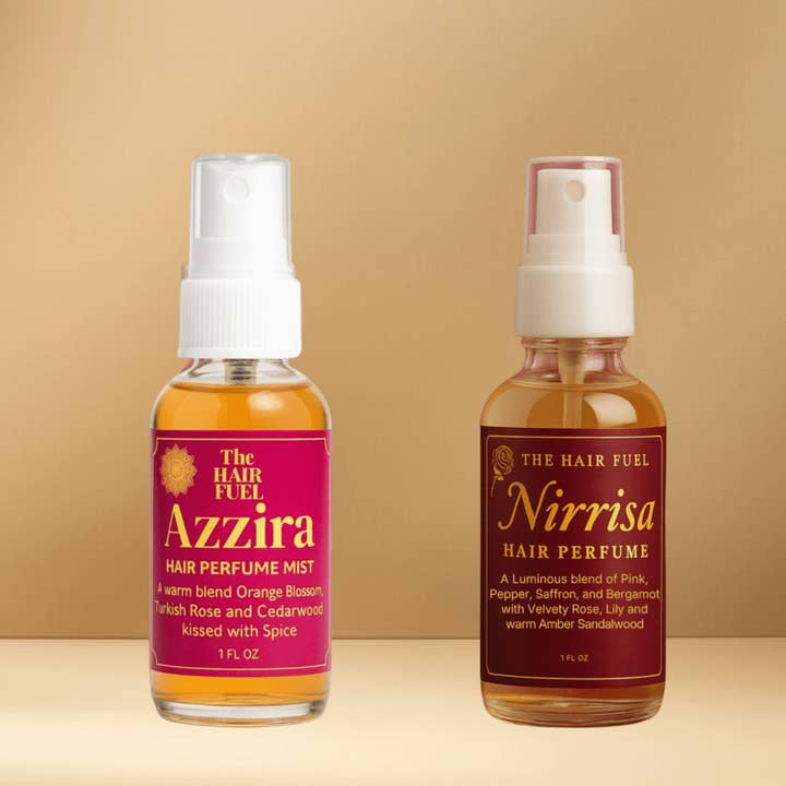 Warm & Spicy Duo | Hair Perfume Mist Set for wholesale by The Hair Fuel