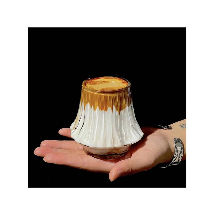 TUTU Home - Wholesale Cocktail/liquor glass - "Fuji" Borosilicate Glass Tumbler – Volcano Inspired 220ml5