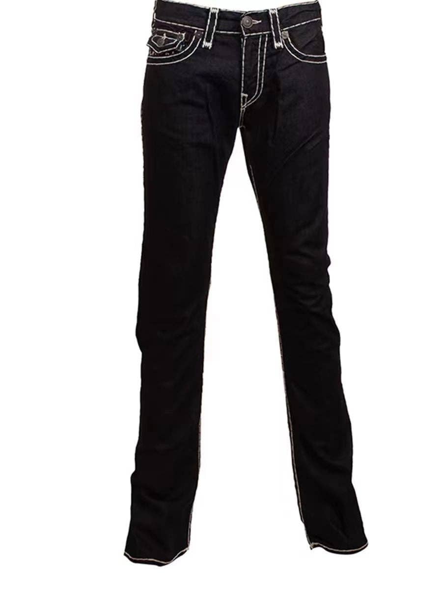 SALINA TRADING INC – wholesale Jeans - Herr – True Religion Herrar Casual Jeans med Rak Passform och Religiöst Tryck6