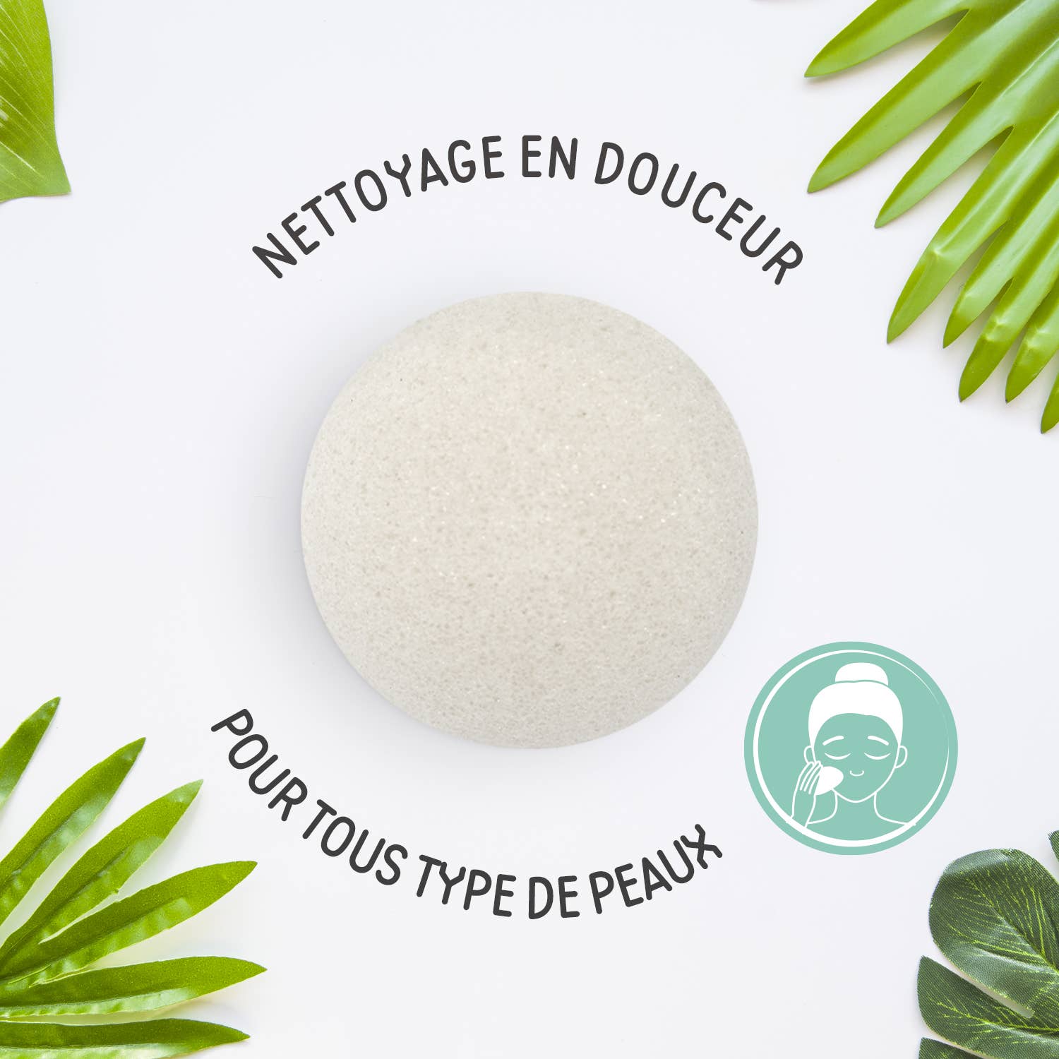 FRENCH TENDANCE - Wholesale Facial Cleanser - Konjac facial sponge2