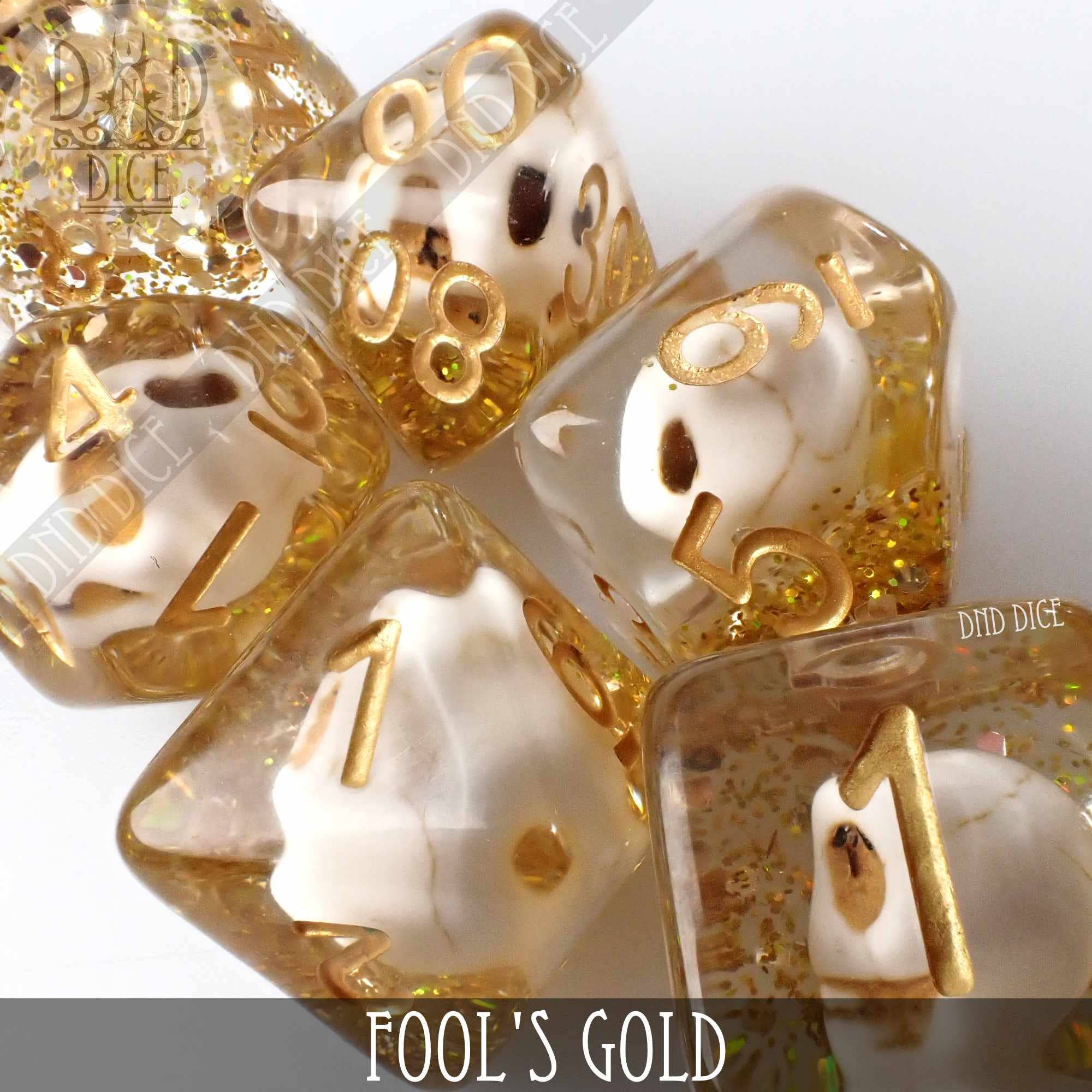 DNDDICE.COM - Wholesale Dice - Fool's Gold1