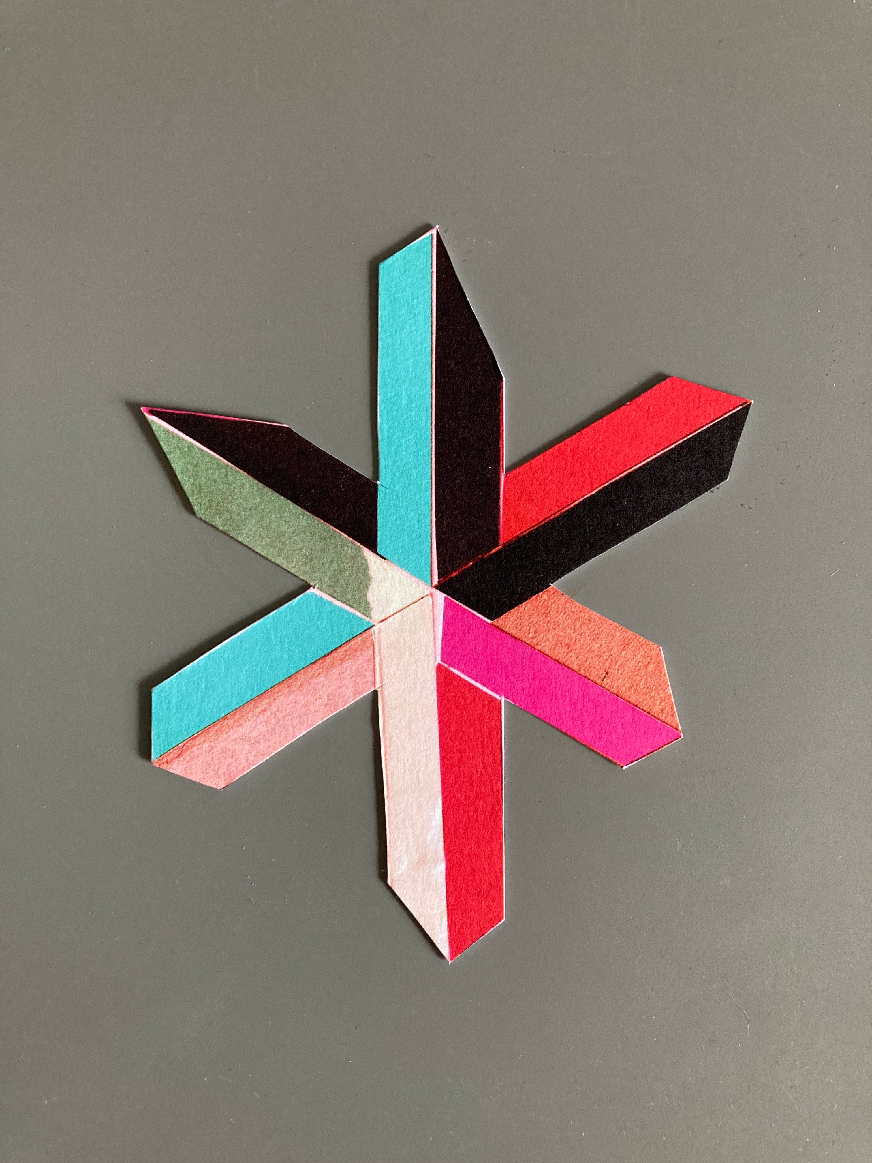 heraldblack - Wholesale Everyday Greeting Card - Brutalist Star 11 notecard5