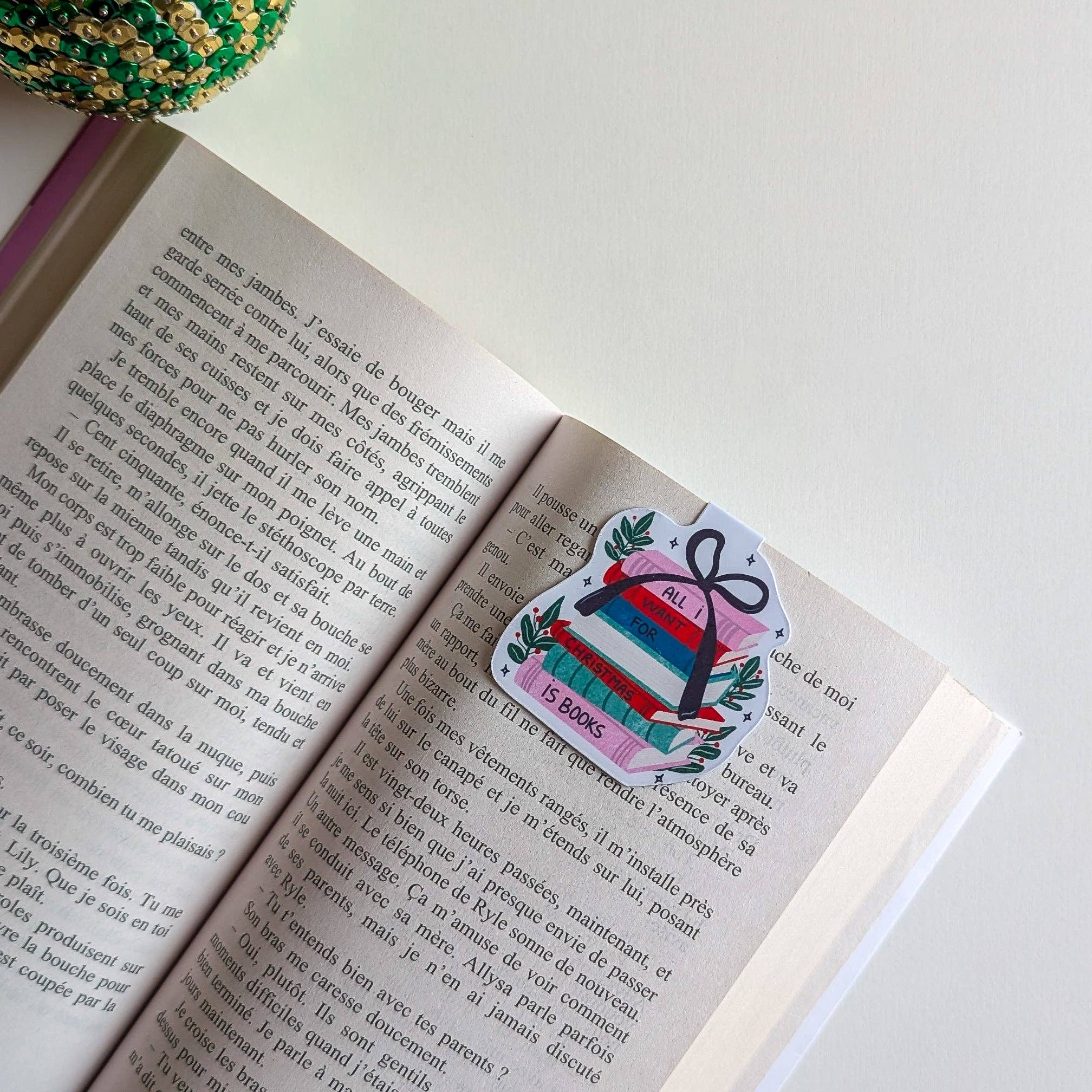 Avril & Novembre – Marcador por atacado – Marcador Magnético - Tudo o que quero para o Natal são livros2