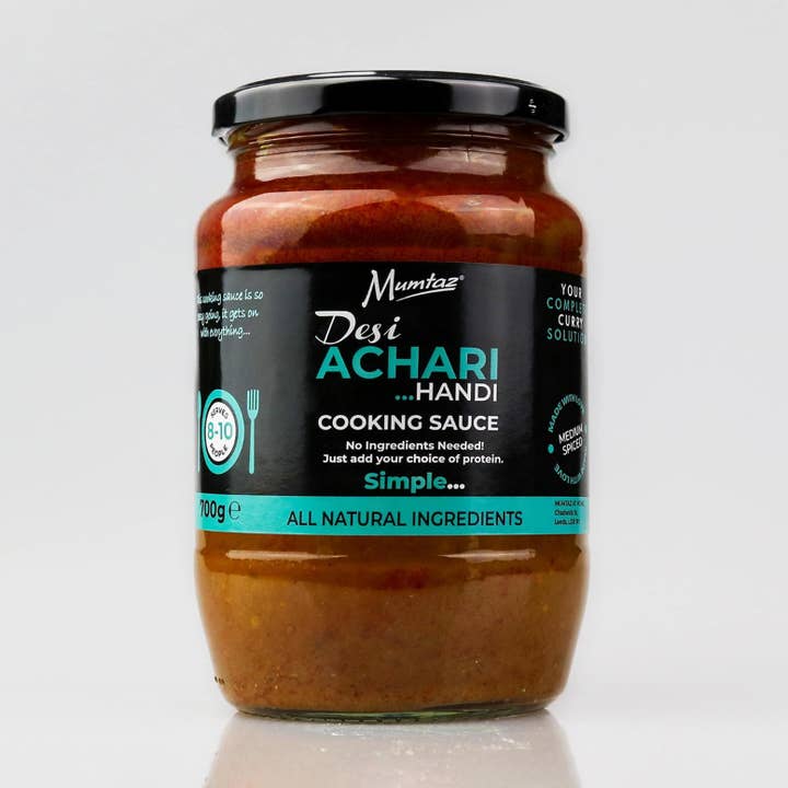 Mumtaz Desi Achari Handi Matlagningssåser Paket - 6x700g för wholesale av Mumtaz