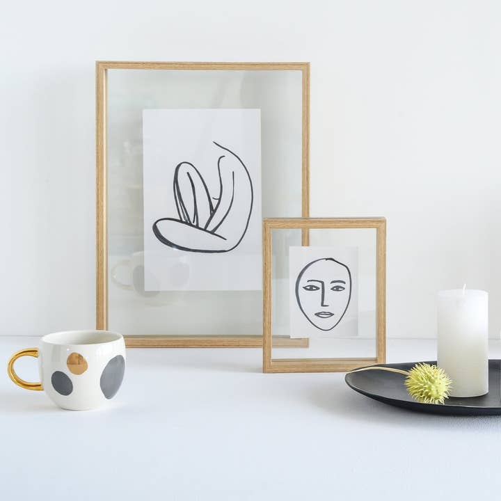 Floating Frame Aesthetic S Natural for wholesale on Faire3