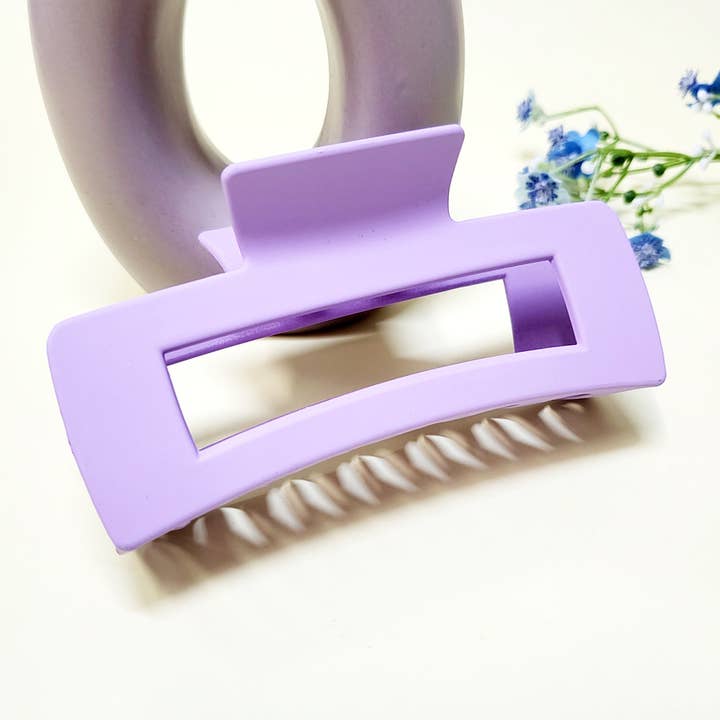 Matte Color Hair Claw Clip for wholesale on Faire