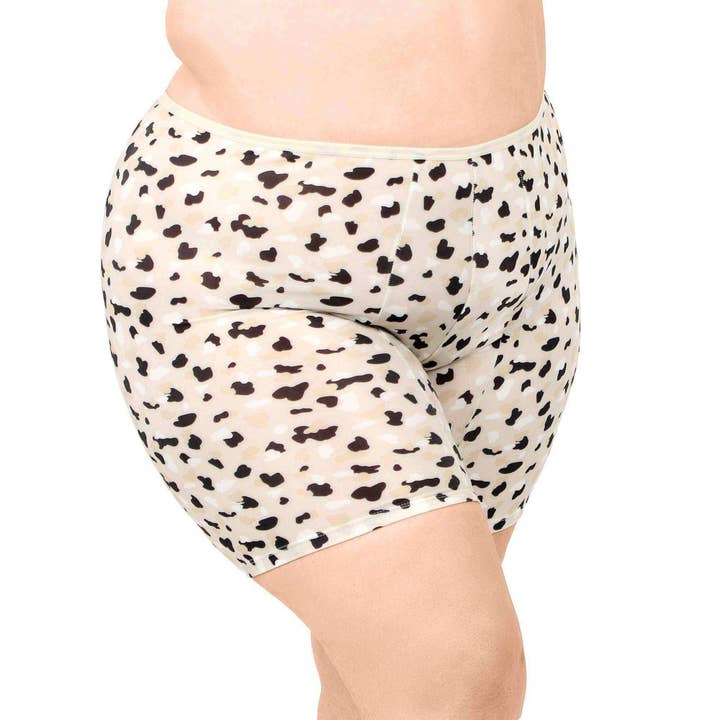 Leopard Classic Moisture Wicking Slip Short 6.5" for wholesale on Faire