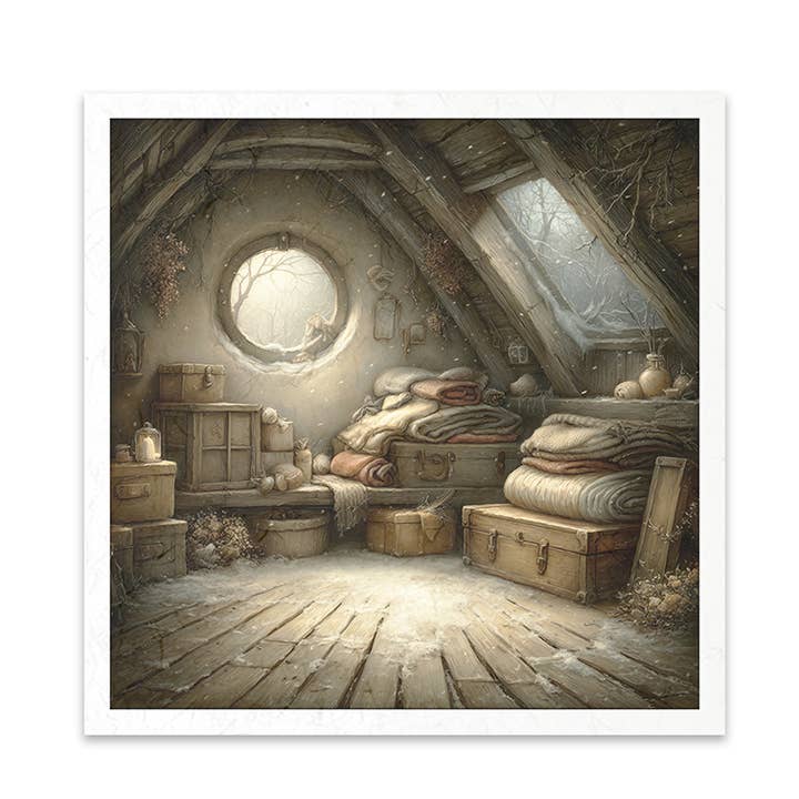 RSM218 rice paper 6 different graphics 15x15 cm / 5.8x5.8 in for wholesale by ITD Collection