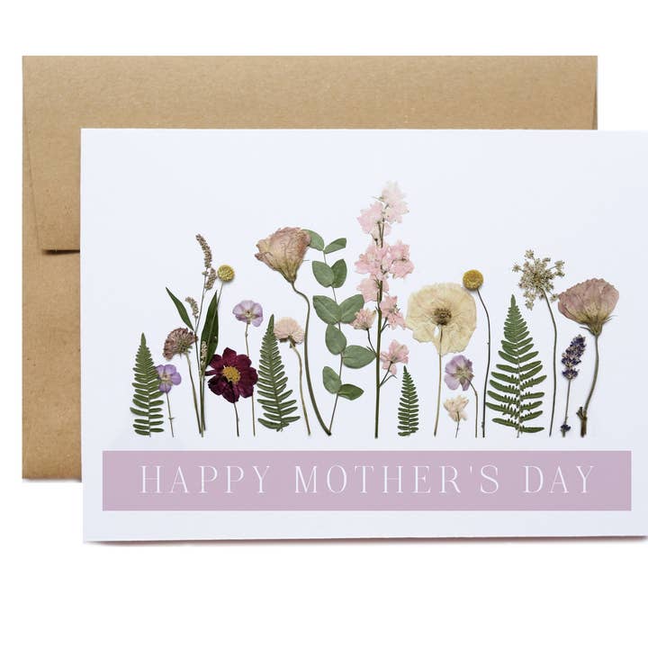 Jardim de Flores do Dia da Mãe, Cartão Grande por atacado de Seek & Bloom Creative Co.
