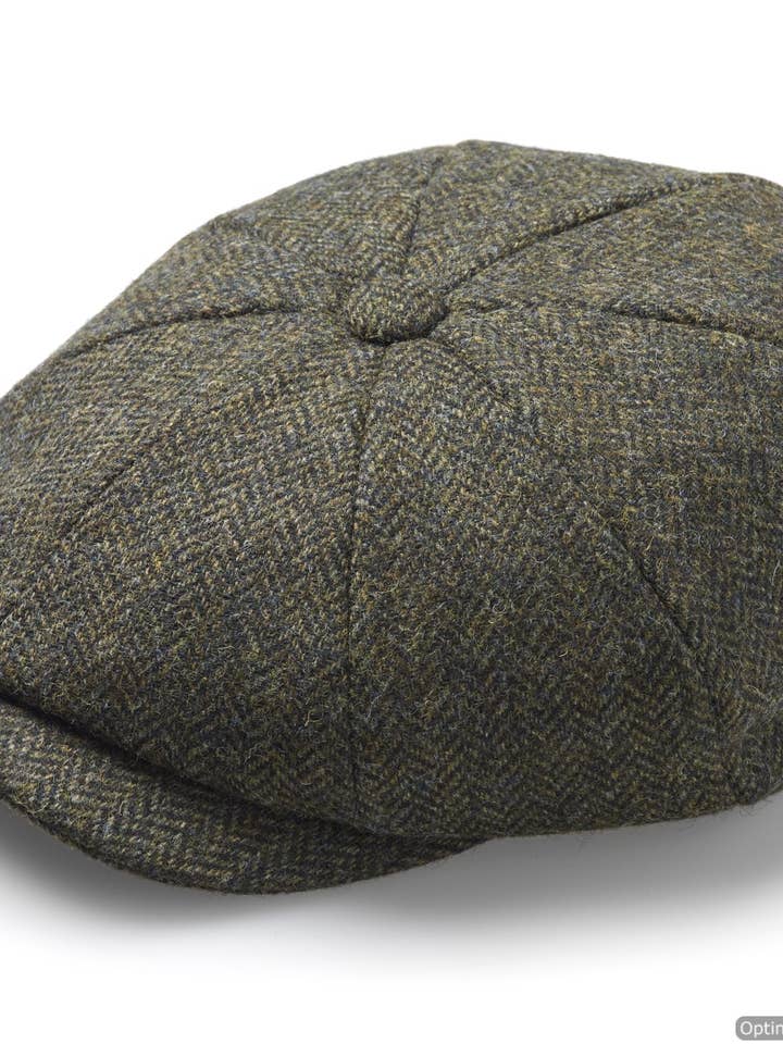 Newsboy Cap - Peaky Blinders Style Cap, Forest Green for wholesale by Bronte Moon