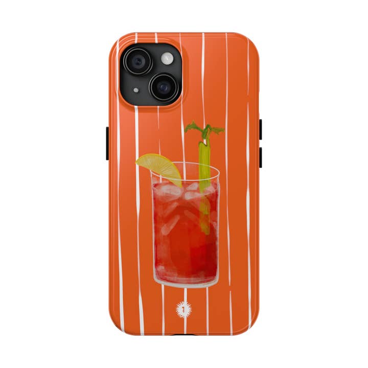 June Case of the Month- Bloody Mary Painting Phone Case for wholesale by Thursday’s Child Creative Studio