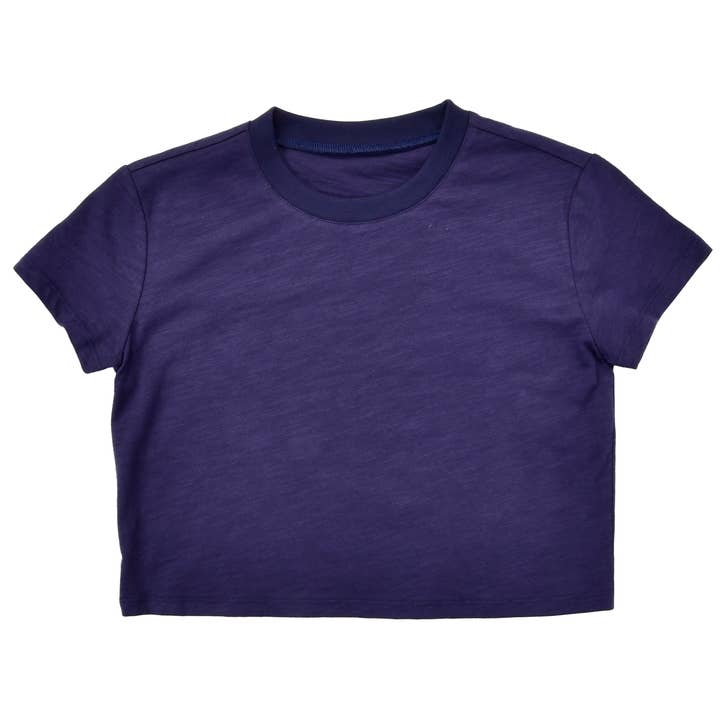 MIDNIGHT BOXY TEE SHIRT (MEDIUM (10-12)) for wholesale by Iscream