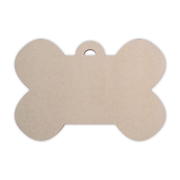 Trä Dog Bone Tag - Cutout, Väggkonst, Heminredning för wholesale av Jess and Jessica