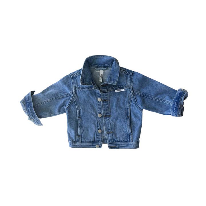 Twilight Jacket Sky Blue Denim for wholesale by Sleepy Denim