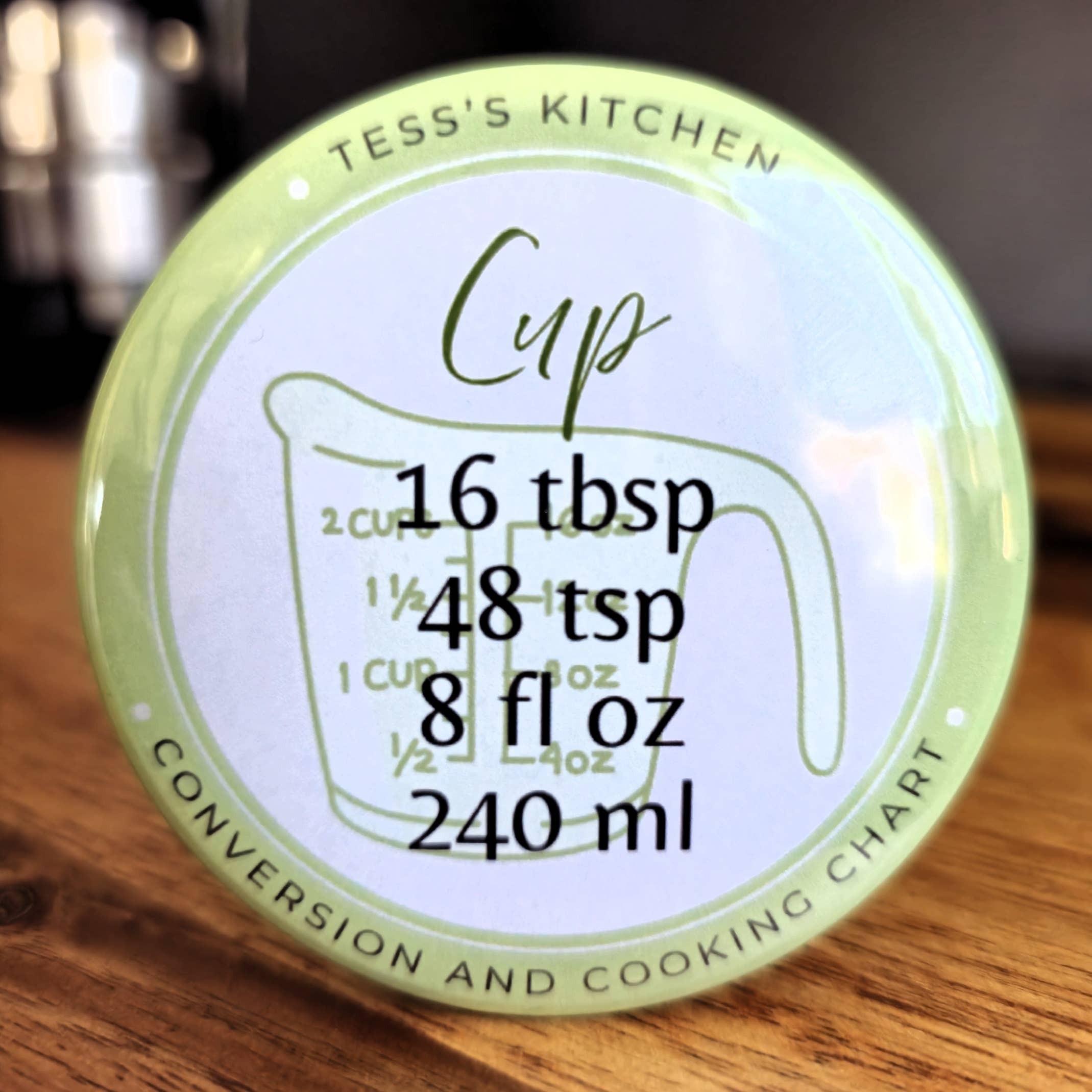 All Things Cherrie - Wholesale Magnet - Personalized Kitchen Conversion Chart Magnets3